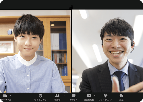 完全マンツーマン授業で４技能を徹底的にサポート