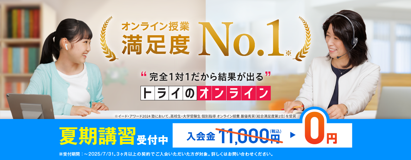 お子さまにぴったりのオンラインマンツーマン指導