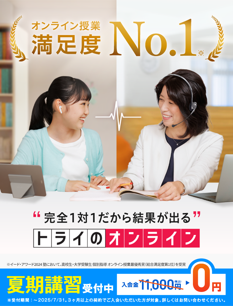 お子さまにぴったりのオンラインマンツーマン指導