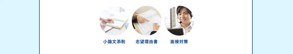 小論文添削 志望理由書 面接対策